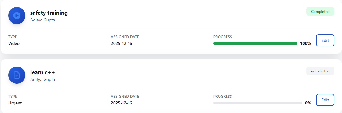 Assessment configuration showing generated coding and aptitude sections